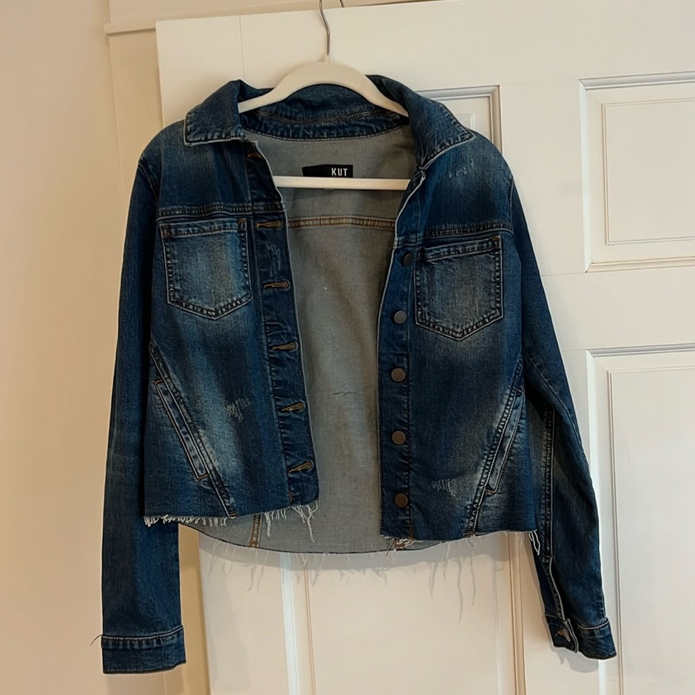 Kut from the kloth Brene denim jacket size small